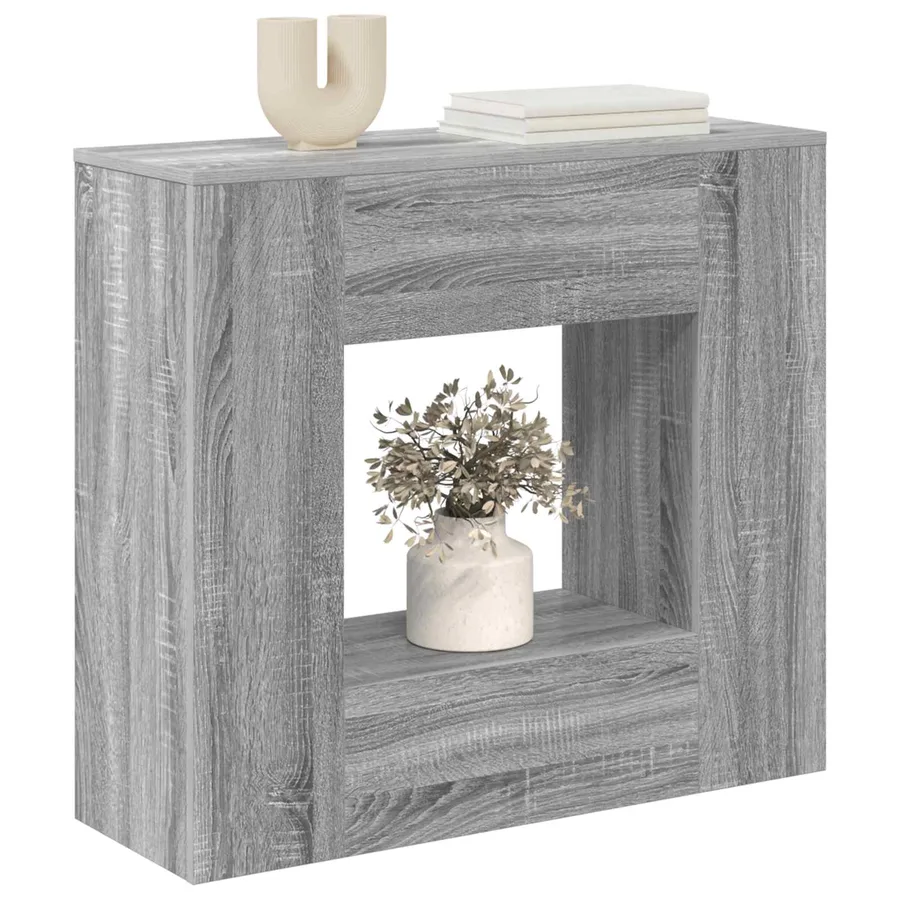 Table console 82 x 29 x 74 cm Gris - 3