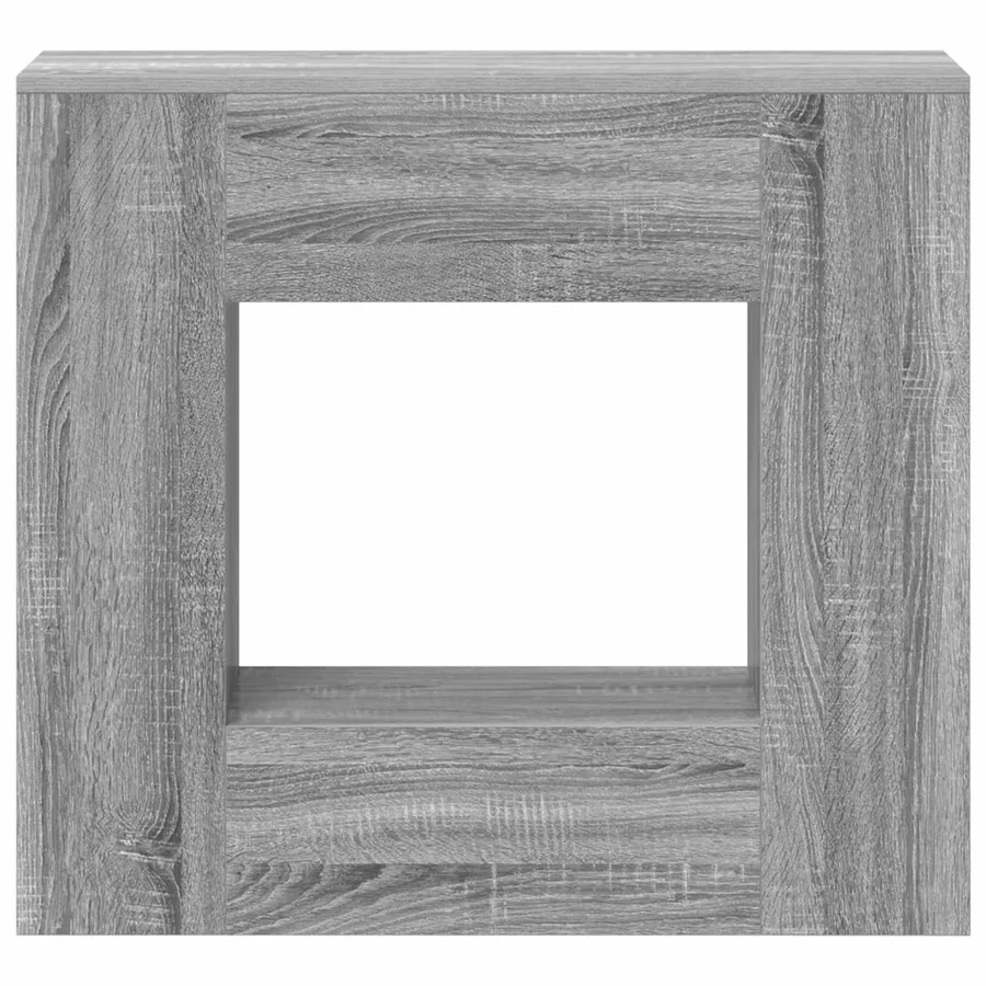 Table console 82 x 29 x 74 cm Gris - 5
