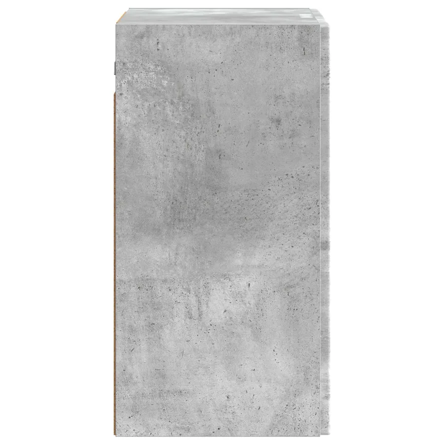 Armoire Murale Gris béton 59 x 31 x 60 cm Bois d'ingénierie - 5