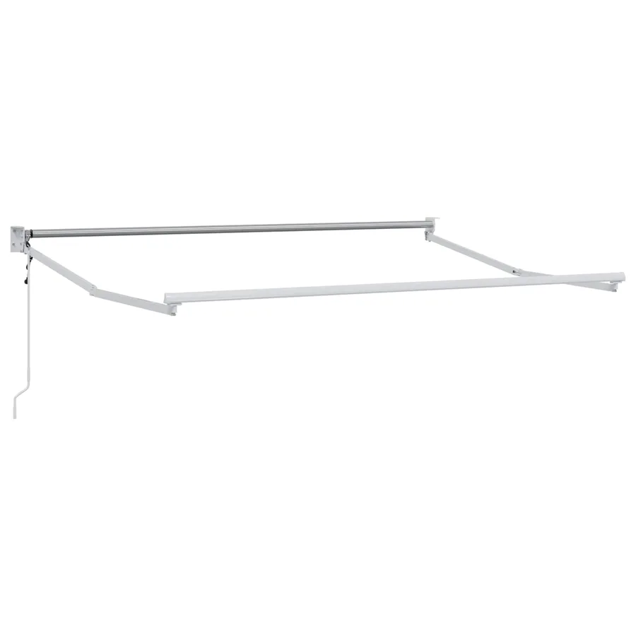 Auvent rétractable Anthracite et blanc 3 x 2 m - 3