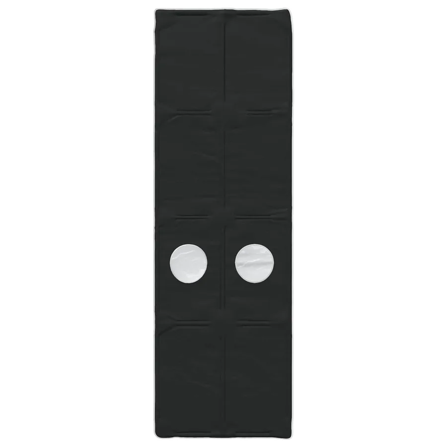 Lit haut pour enfants avec bureau 3 pc Blanc et noir - 6