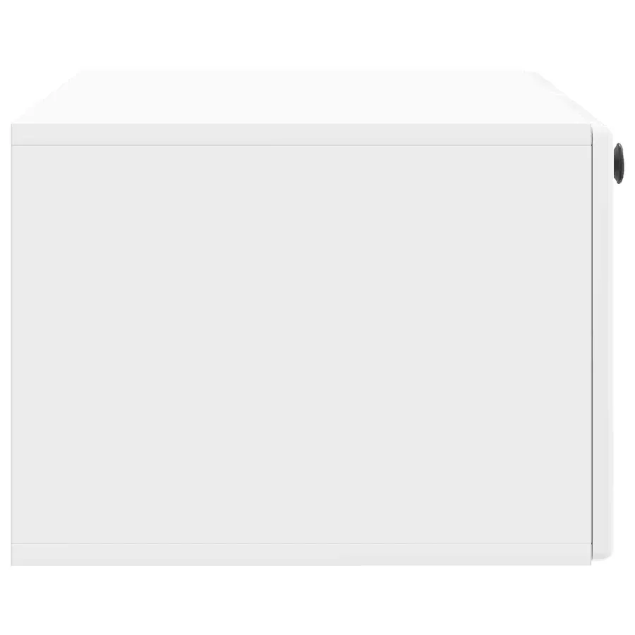 Meuble TV mural 78,5 x 41 x 30 cm Blanc brillant - 7