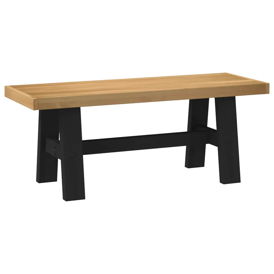 Banc de salle à manger NOAIN 120 x 41 x 45 cm Pin massif - 2