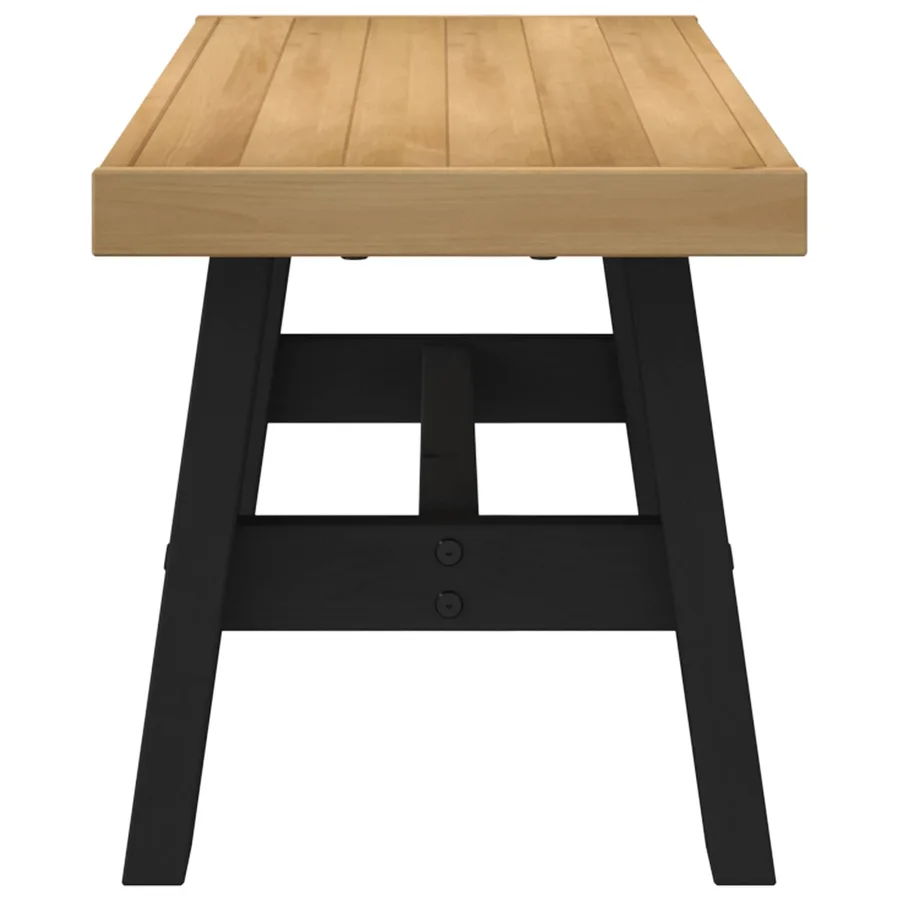 Banc de salle à manger NOAIN 120 x 41 x 45 cm Pin massif - 4