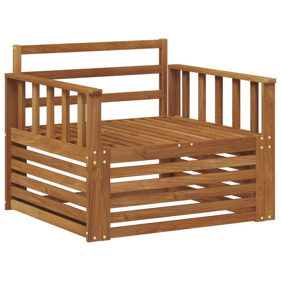 2 Pièce Canapé d’extérieur Naturel - 2