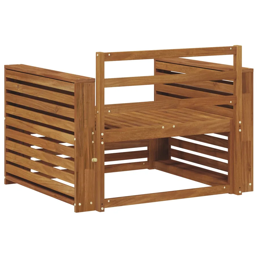 2 Pièce Canapé d’extérieur Naturel - 5