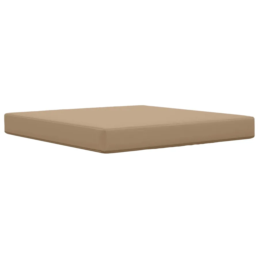 Coussin de canapé d'extérieur 2 pcs Taupe Polyester - 4
