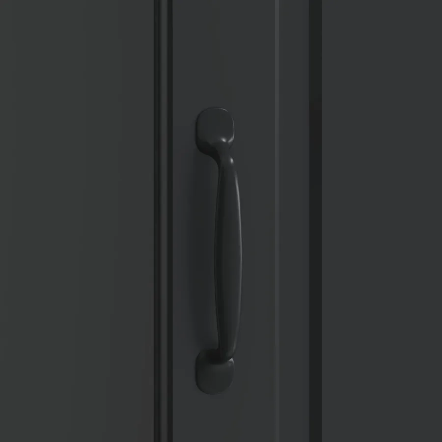Cabinet de chevet 2 pcs Noir 43 x 34,5 x 47 cm - 11