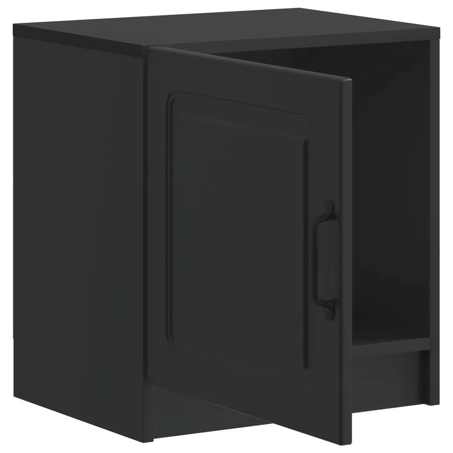 Cabinet de chevet 2 pcs Noir 43 x 34,5 x 47 cm - 7