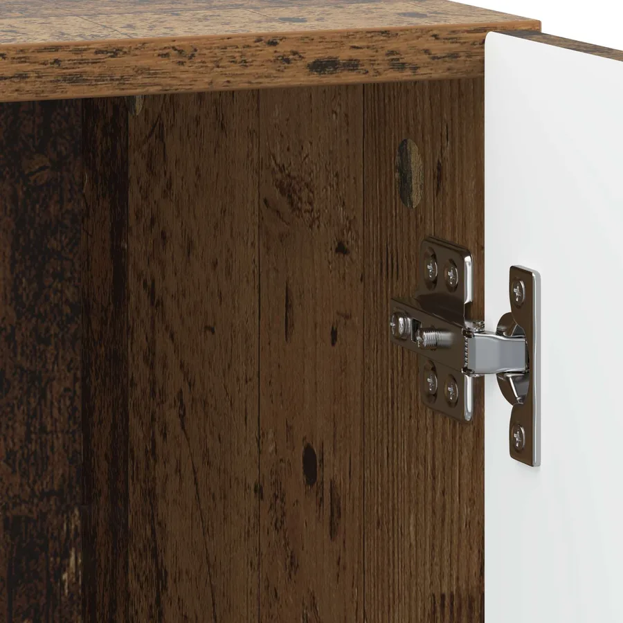 Cabinet de chevet 2 pcs Bois ancien 43 x 34,5 x 47 cm - 11