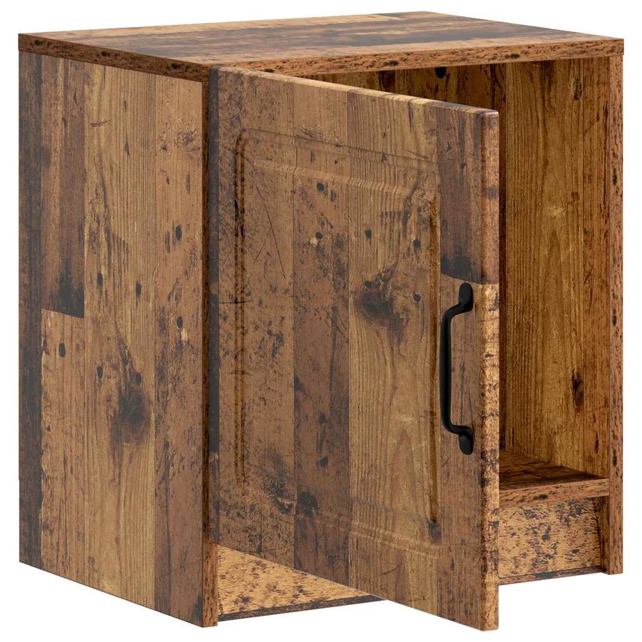 Cabinet de chevet 2 pcs Bois ancien 43 x 34,5 x 47 cm - 6