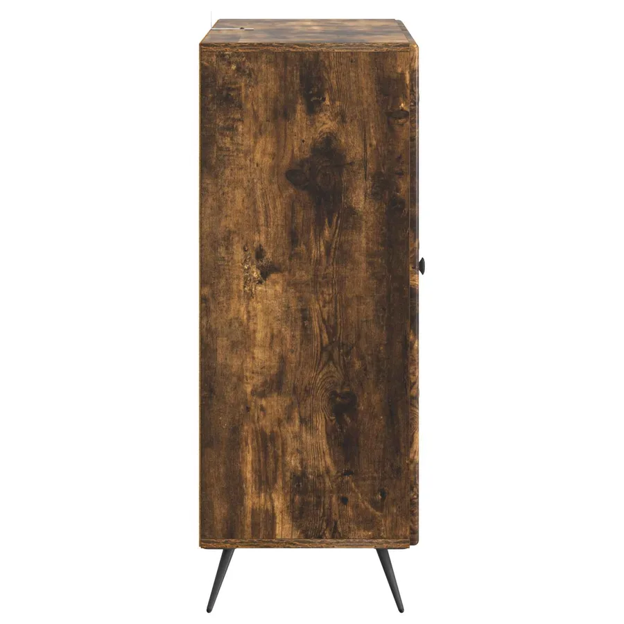 Buffet Chêne fumé 66 x 34,5 x 90 cm Bois d'ingénierie - 7