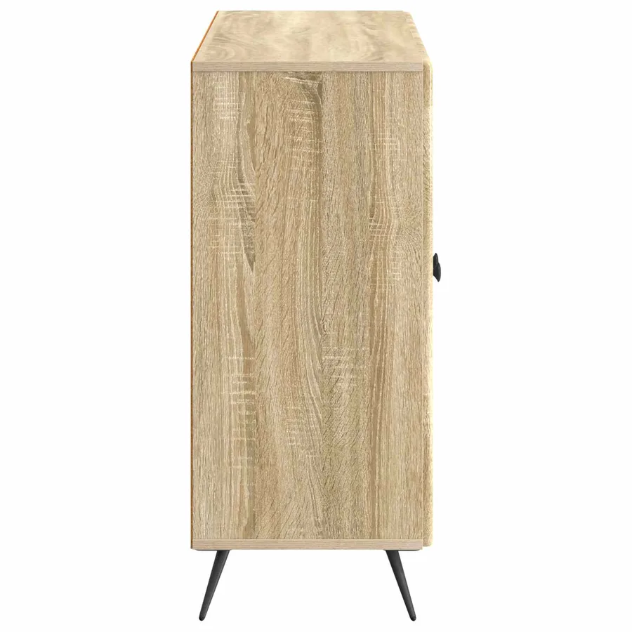 Buffet Chêne Sonoma 89 x 34,5 x 80 cm Bois d'ingénierie - 7