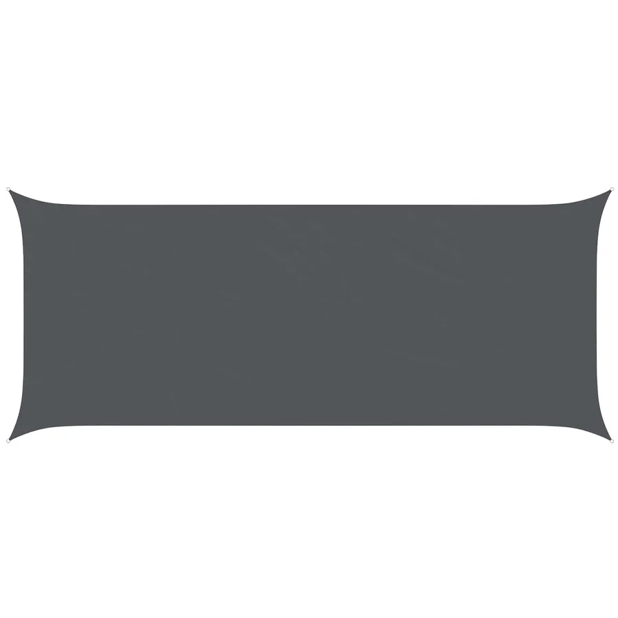 Voile d'ombre Anthracite 6 x 2,5 m 100 % polyester Oxford - 2
