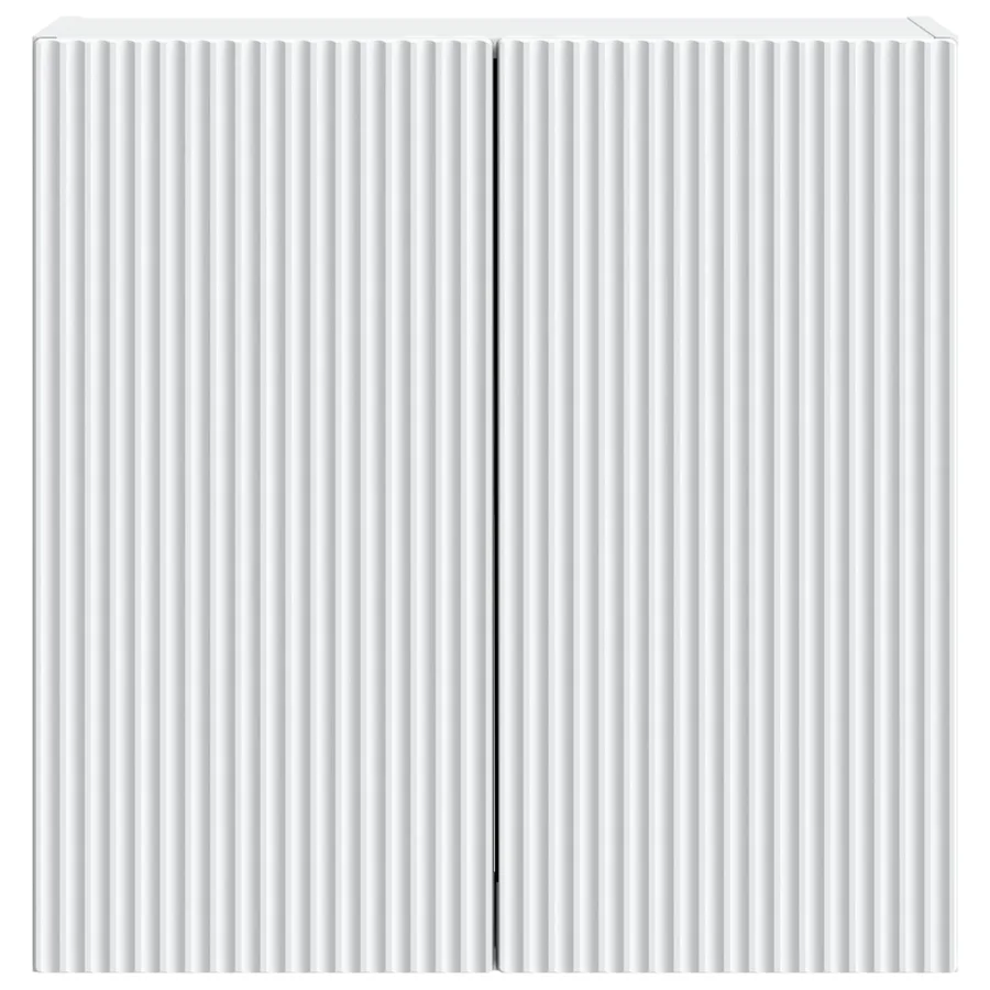 Armoire Murale 59 x 31 x 60 cm Bois d'ingénierie Blanc - 4
