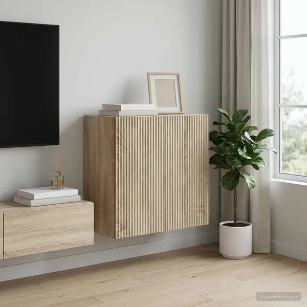 Armoire Murale Chêne Sonoma 59 x 31 x 60 cm Bois d'ingénierie