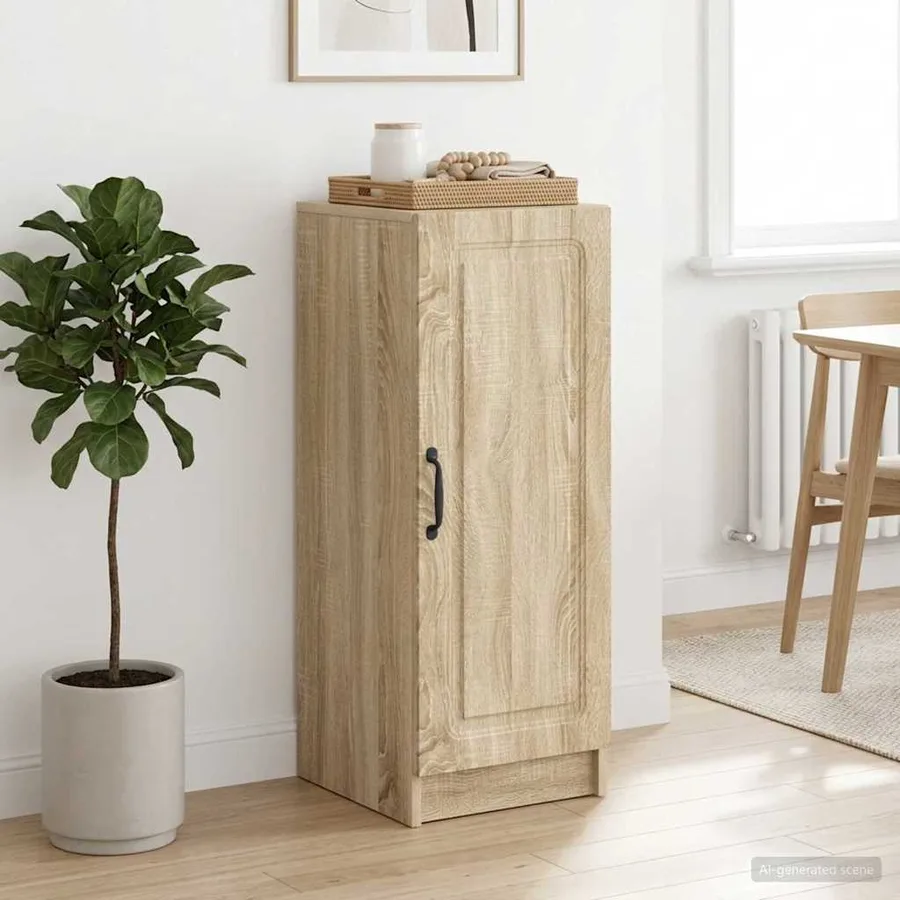 Buffet Chêne Sonoma 33 x 34,5 x 87 cm Bois d'ingénierie - 4
