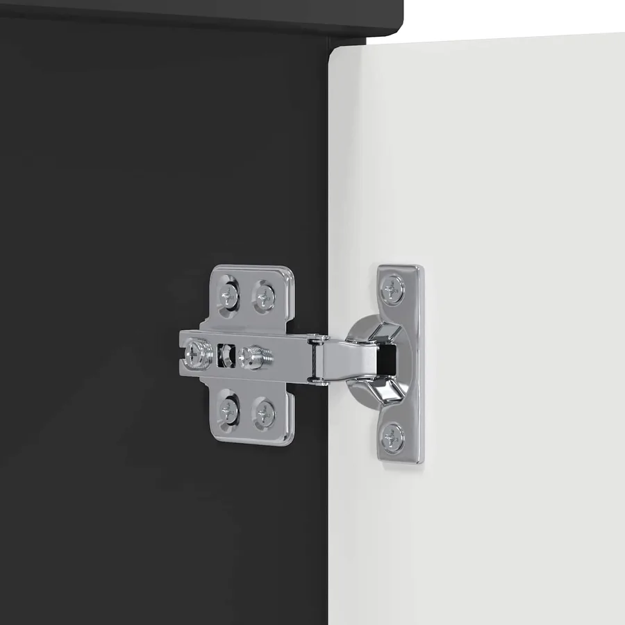 Ensemble de mobilier de salle de bain Chêne noir - 10