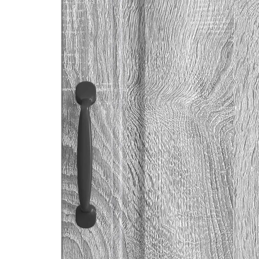 Buffet Sonoma gris 33 x 34,5 x 87 cm Bois d'ingénierie - 8