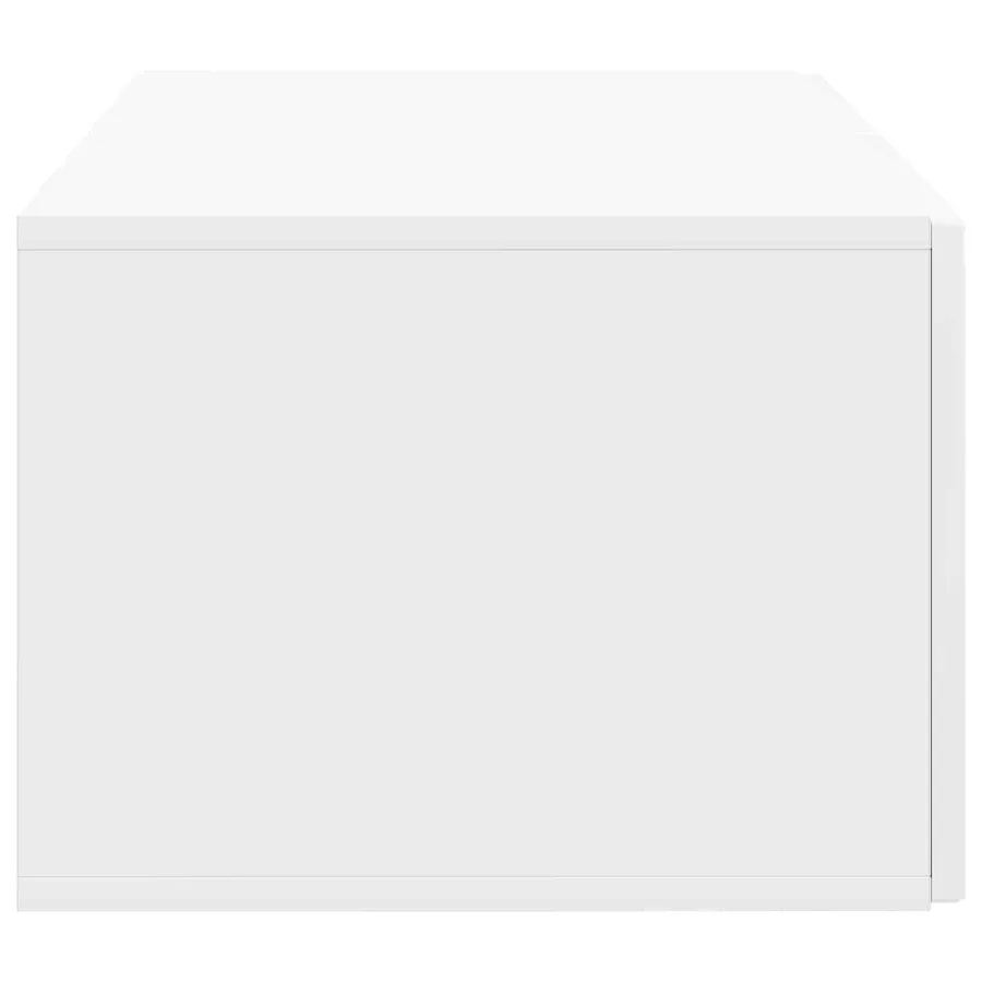 Meuble TV mural Montage mural Blanc brillant 59,5 x 41 x 30 cm - 7