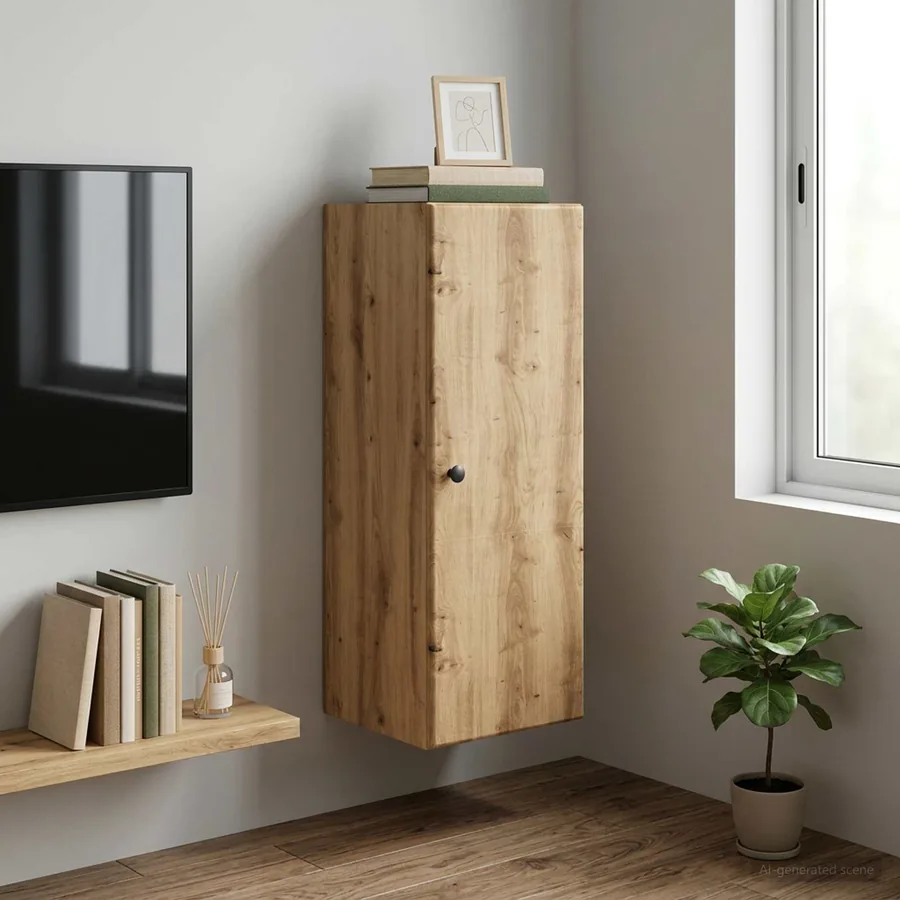 Armoire Murale 33 x 34,5 x 90 cm Bois d'ingénierie