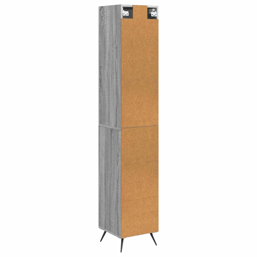 Ensemble de Meubles 2 pcs Sonoma gris Bois d'ingénierie - 7