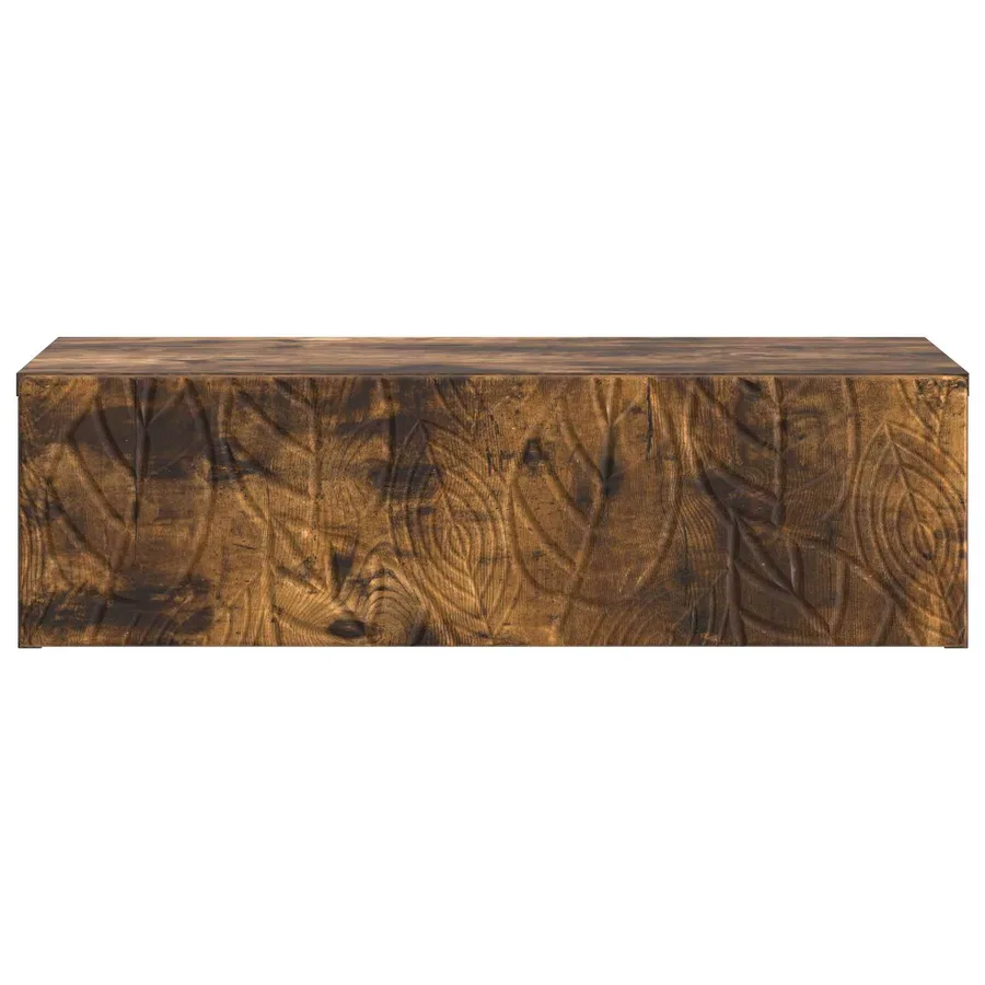 Table d'appoint murale Chêne fumé 59 x 34,5 x 17 cm - 4
