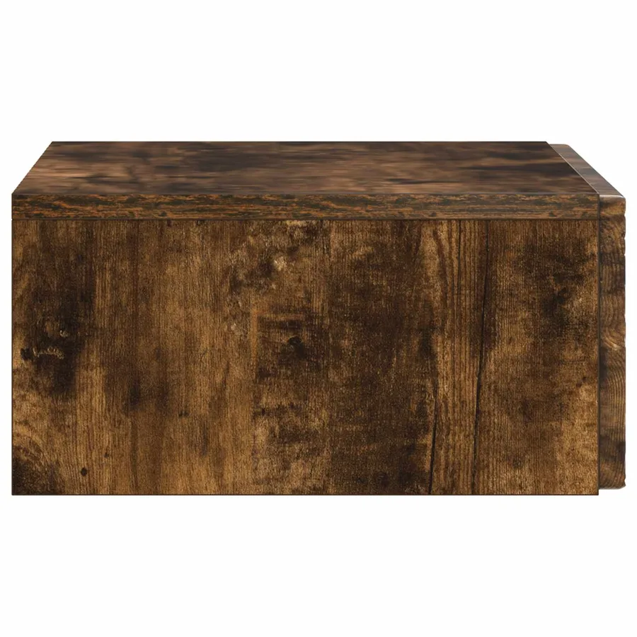 Table d'appoint murale Chêne fumé 59 x 34,5 x 17 cm - 5