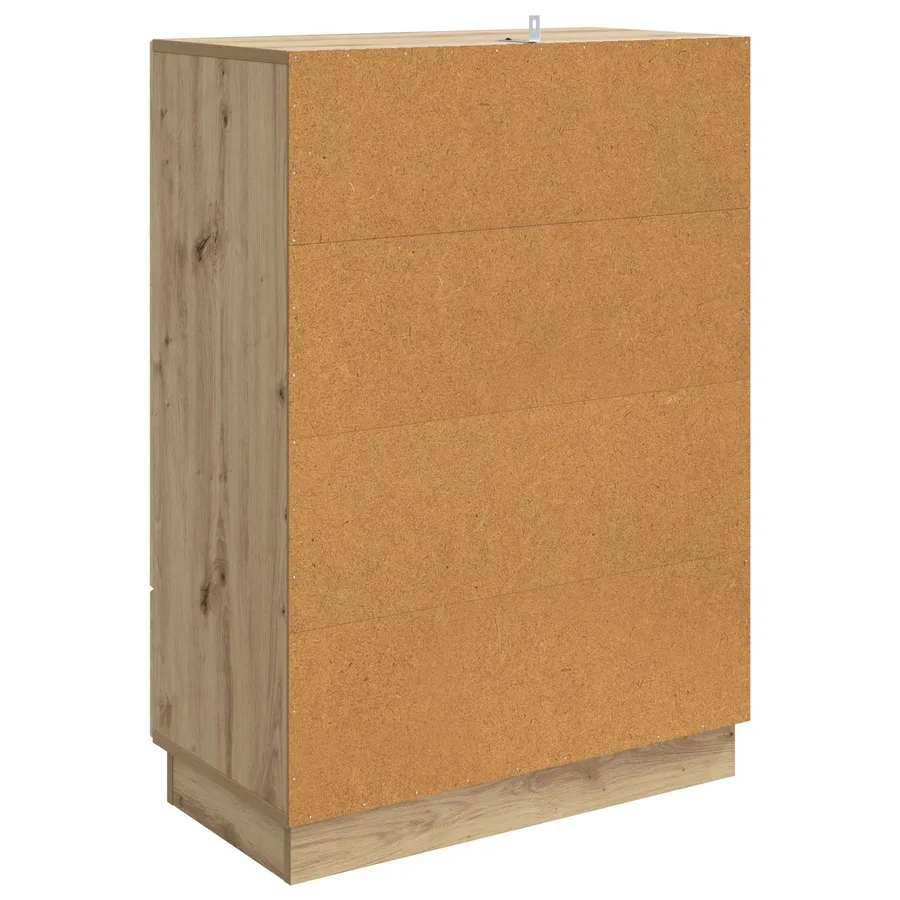 Buffet Chêne artisanal 66 x 34,5 x 92 cm Bois d'ingénierie - 7