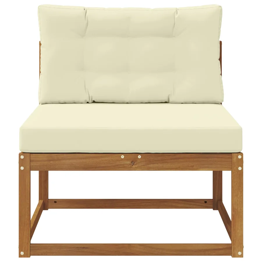 Sofa de milieu extérieur Naturel - 3
