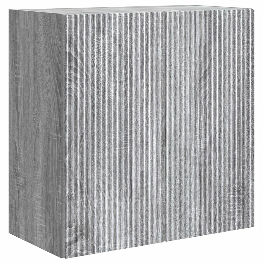 Armoire Murale Sonoma gris 59 x 31 x 60 cm Bois d'ingénierie - 2