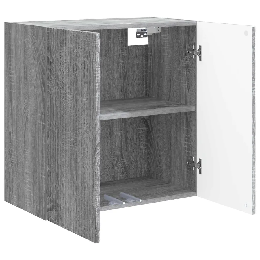 Armoire Murale Sonoma gris 59 x 31 x 60 cm Bois d'ingénierie - 3