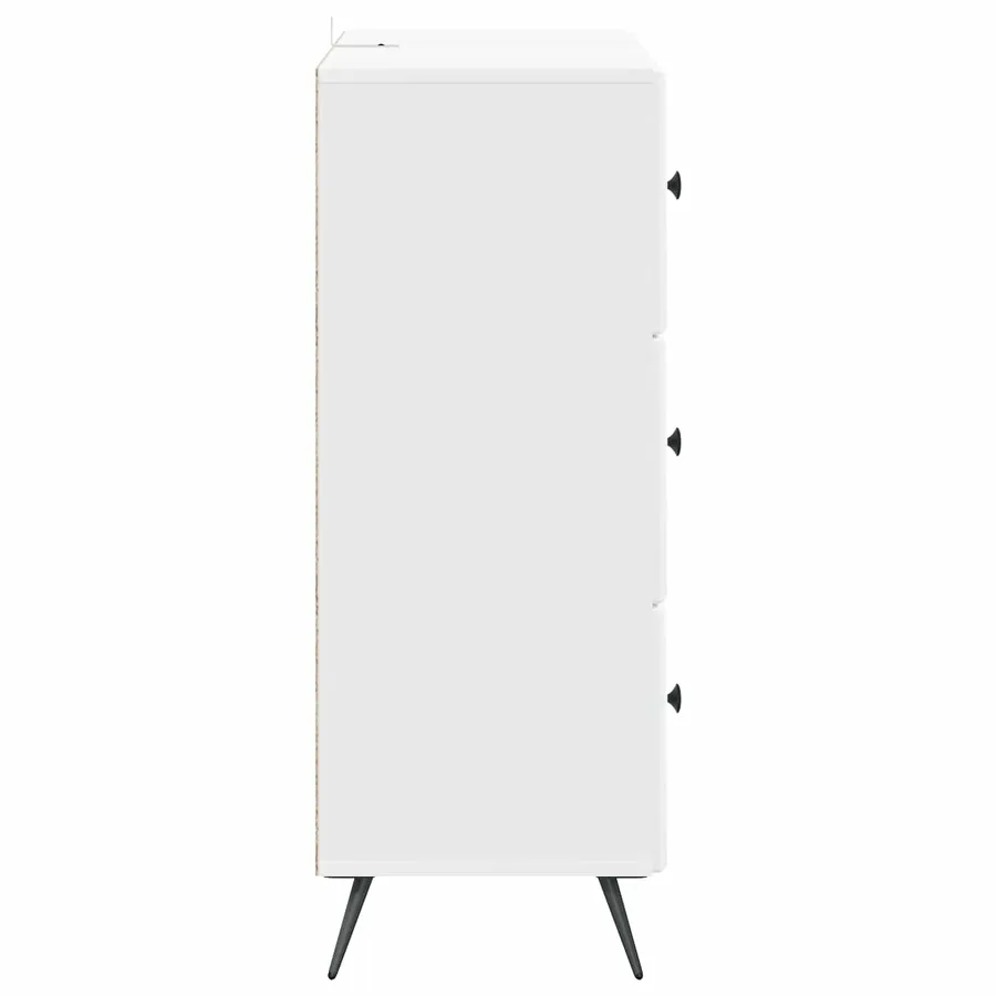 Armoire à tiroirs Blanc 66 x 34,5 x 90 cm Bois d'ingénierie - 7