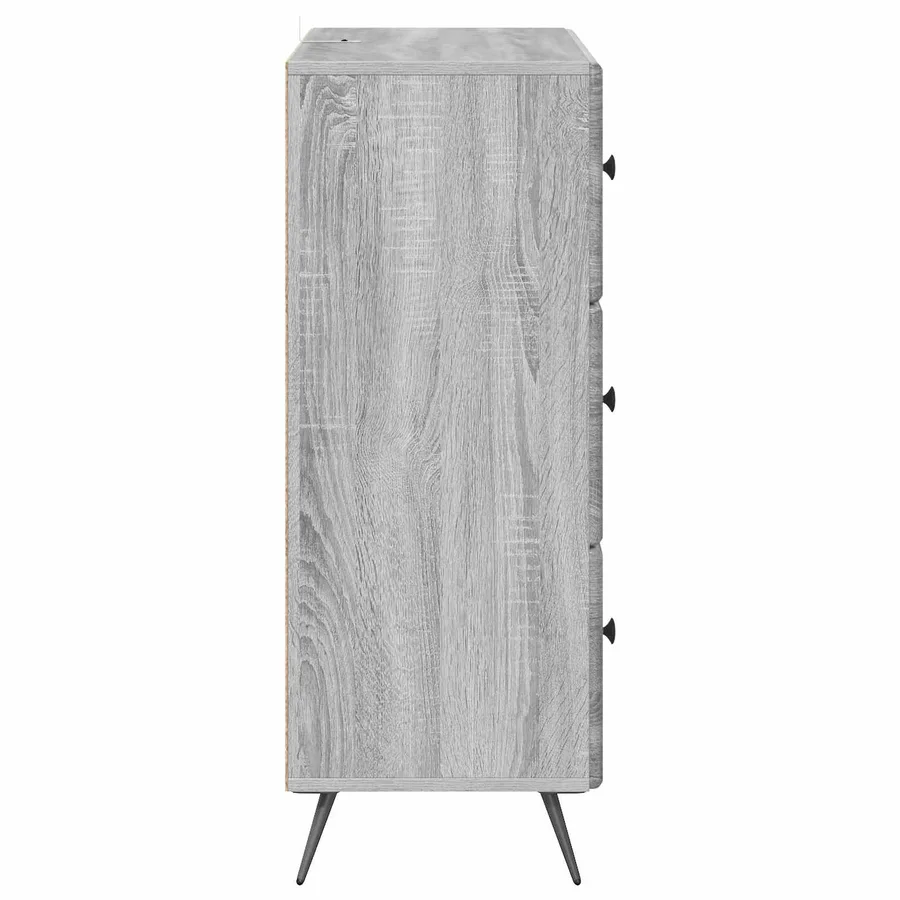 Armoire à tiroirs Sonoma gris 66 x 34,5 x 90 cm - 7