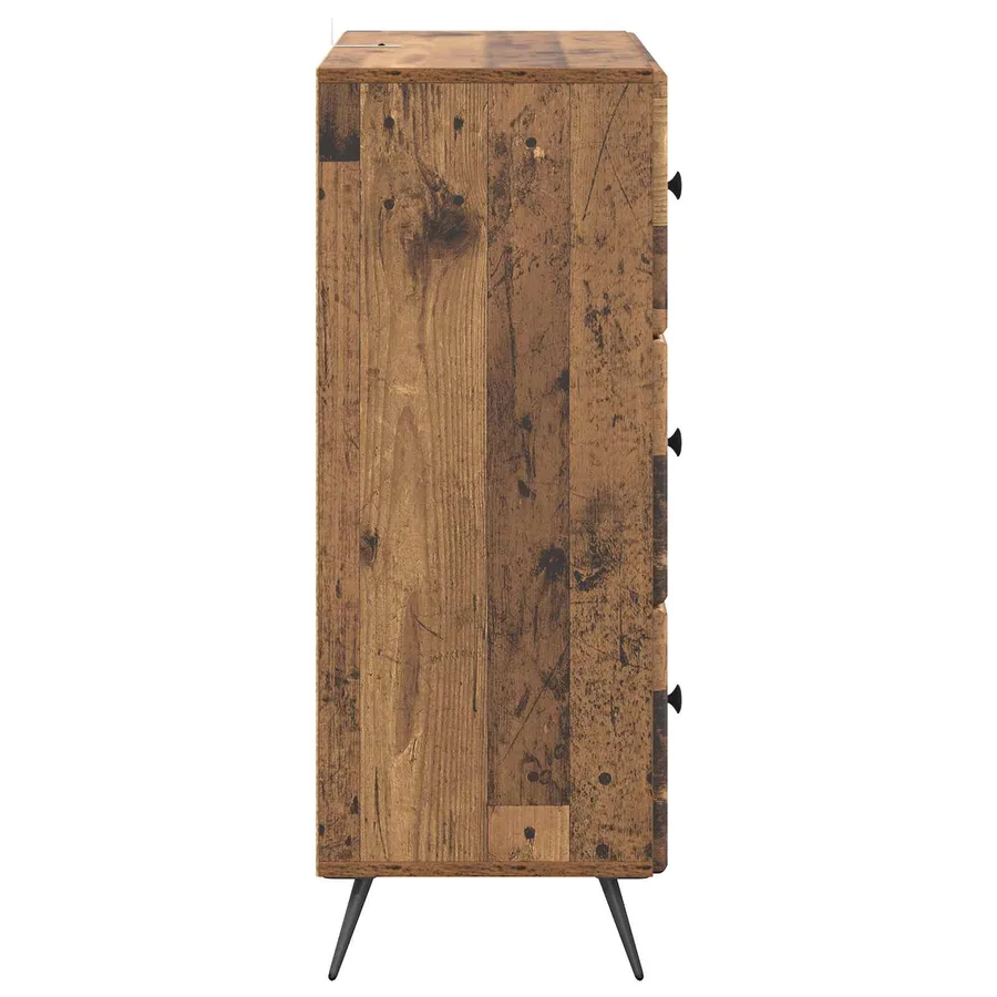Armoire à tiroirs Bois ancien 66 x 34,5 x 90 cm - 7