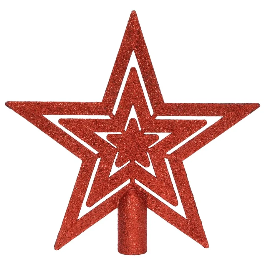 Ensemble de boules de Noël 108 pcs Rouge et blanc - 9
