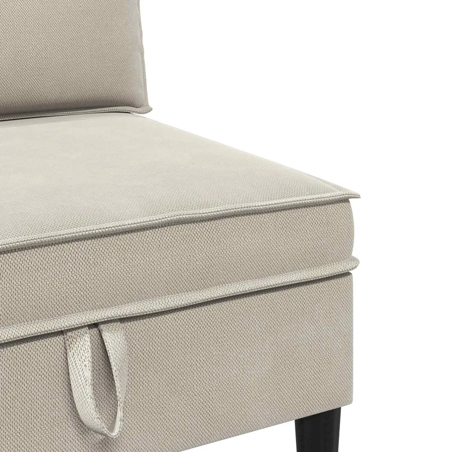 Ensemble de meubles pour le salon 4 pcs Avoine Tissu - 9