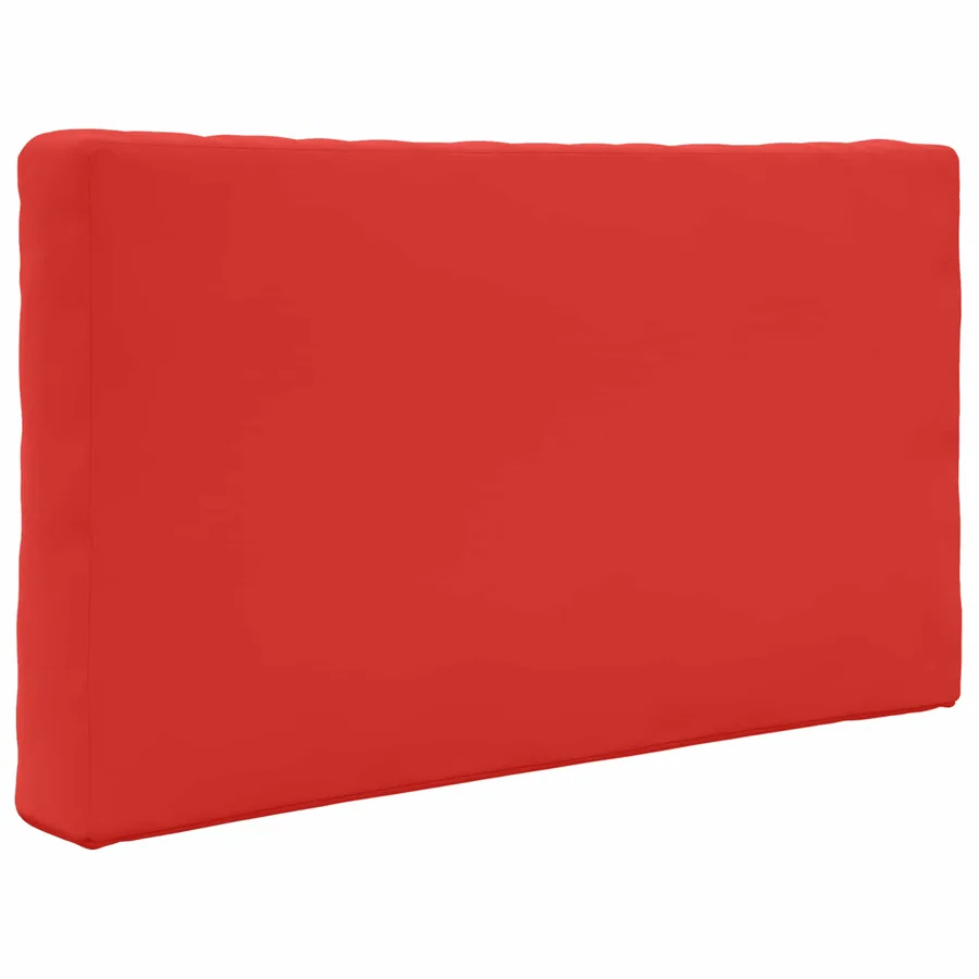 Coussin de canapé d'extérieur 2 pcs Rouge Polyester - 5