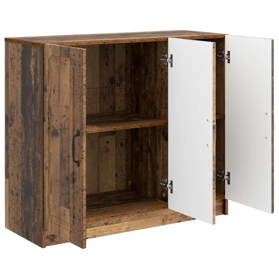 Buffet Bois ancien 89 x 34,5 x 77 cm Bois d'ingénierie - 5