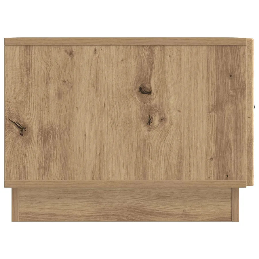 Table basse Chêne artisanal 49 x 50 x 37 cm Bois d'ingénierie - 6