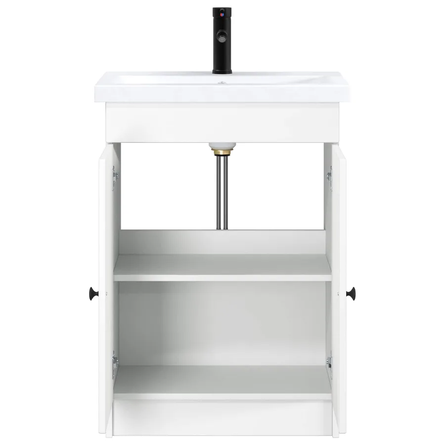 Ensemble de mobilier de salle de bain Blanc 78,5 x 37,5 x 81 cm - 3