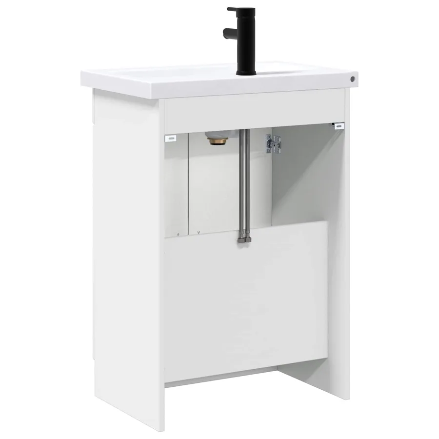 Ensemble de mobilier de salle de bain Blanc 78,5 x 37,5 x 81 cm - 7