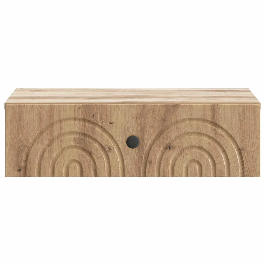Table d'appoint murale 59 x 34,5 x 17 cm Bois d'ingénierie - 5