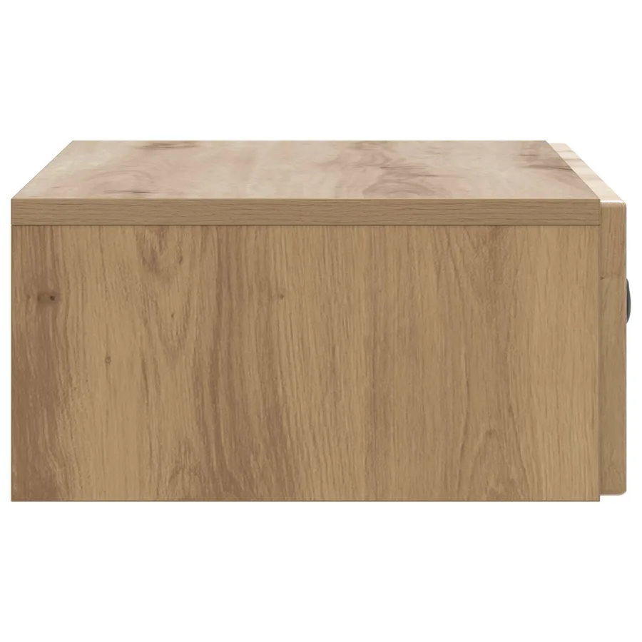 Table d'appoint murale 59 x 34,5 x 17 cm Bois d'ingénierie - 6