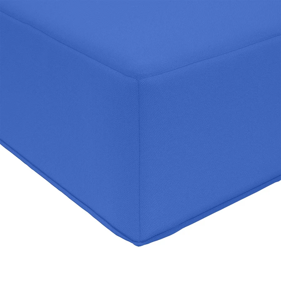 Coussin de Siège d'Extérieur Bleu royal 80 x 40 x 8 cm - 6