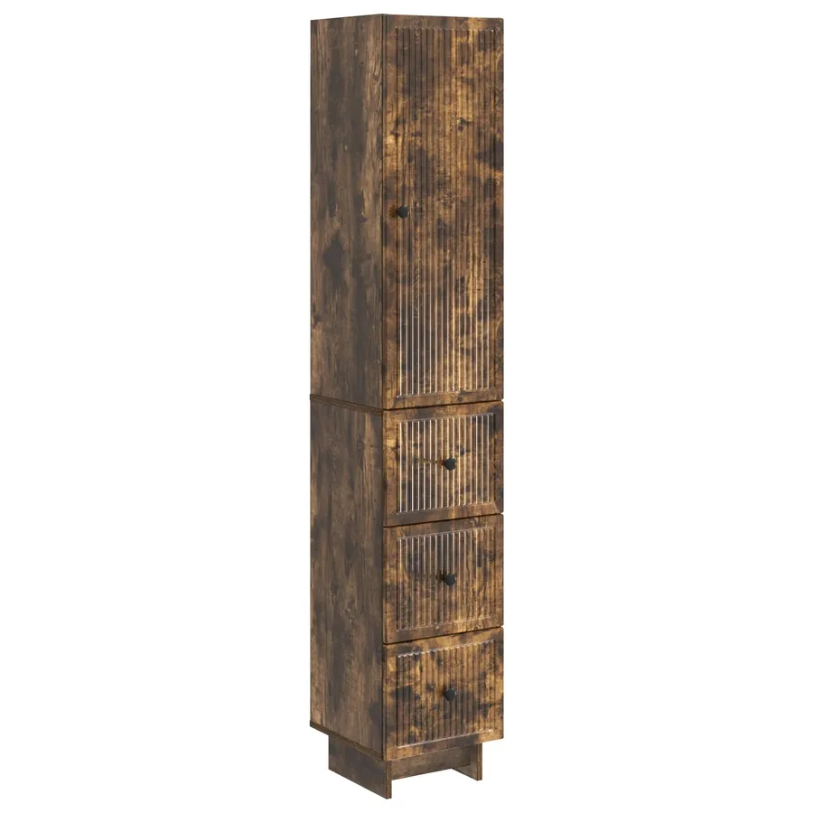Ensemble de Meubles 2 pcs 33 x 34,5 x 90 cm Bois d'ingénierie - 2
