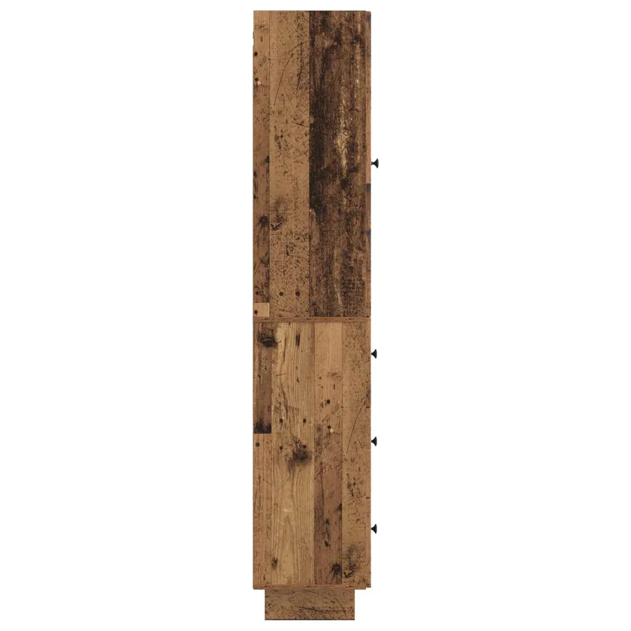 Ensemble de Meubles 2 pcs Bois ancien 33 x 34,5 x 90 cm - 6