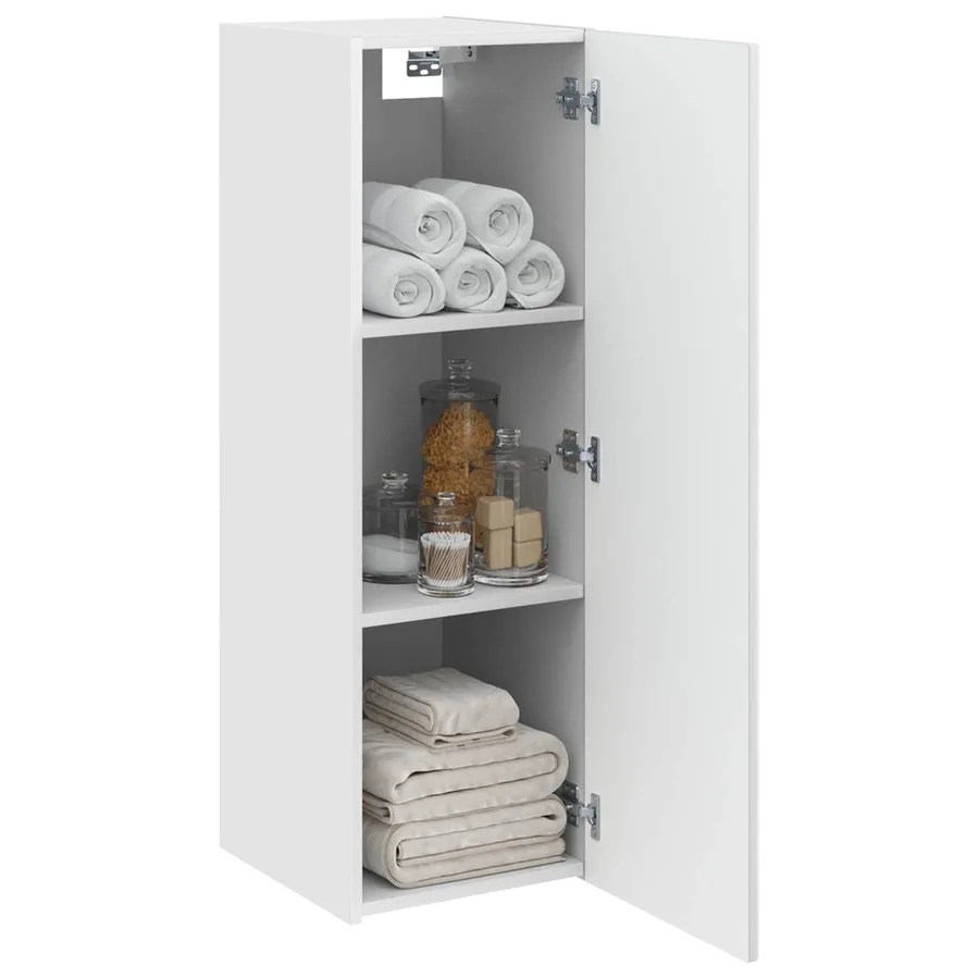 Cabinet de Salle de Bain Mural Blanc 33 x 34,5 x 60 cm - 3