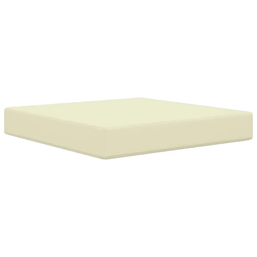 Coussin de canapé d'extérieur 3 pcs Crème Polyester - 4