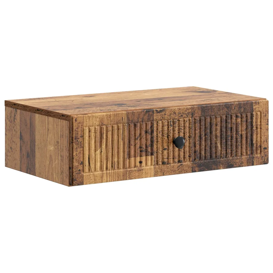 Table d'appoint murale Bois ancien 59 x 34,5 x 17 cm - 2